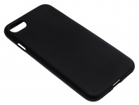 Ультратонкий чехол для iPhone 7G (4.7) (силикон) черный